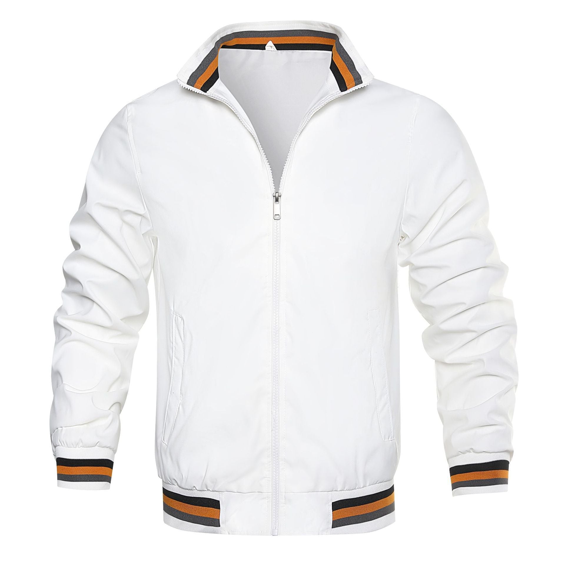 Casual Sweatshirt Jacket Men's Spring and Autumn Sports Solid Color